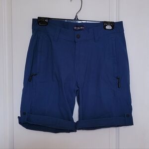 Windriver shorts dark blue hiking camp summer athletic outdoor nylon spandex